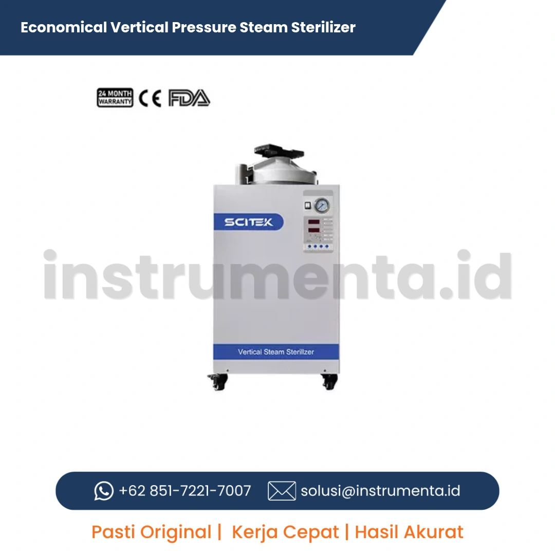 Ready Stock Economical Vertical Pressure Steam Sterilizer Scitek ST-VE Series Autoclave Vertikal Laboratorium Rutin